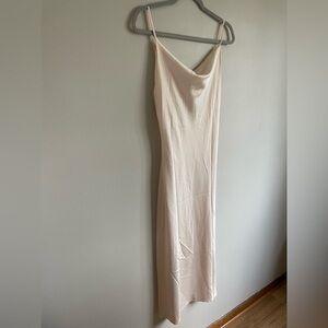 Petal & Pup Satin Cream Dress